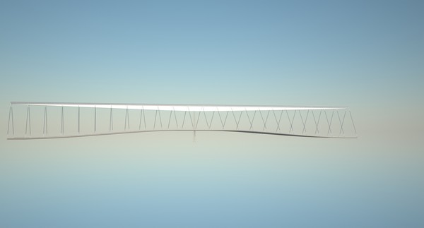 rhino designer suspension bridge - Futuristic Suspension Brige V001 by Deresolution